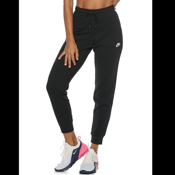 Nike Pants - Womens black Nike Sportswear fleece jogger pants